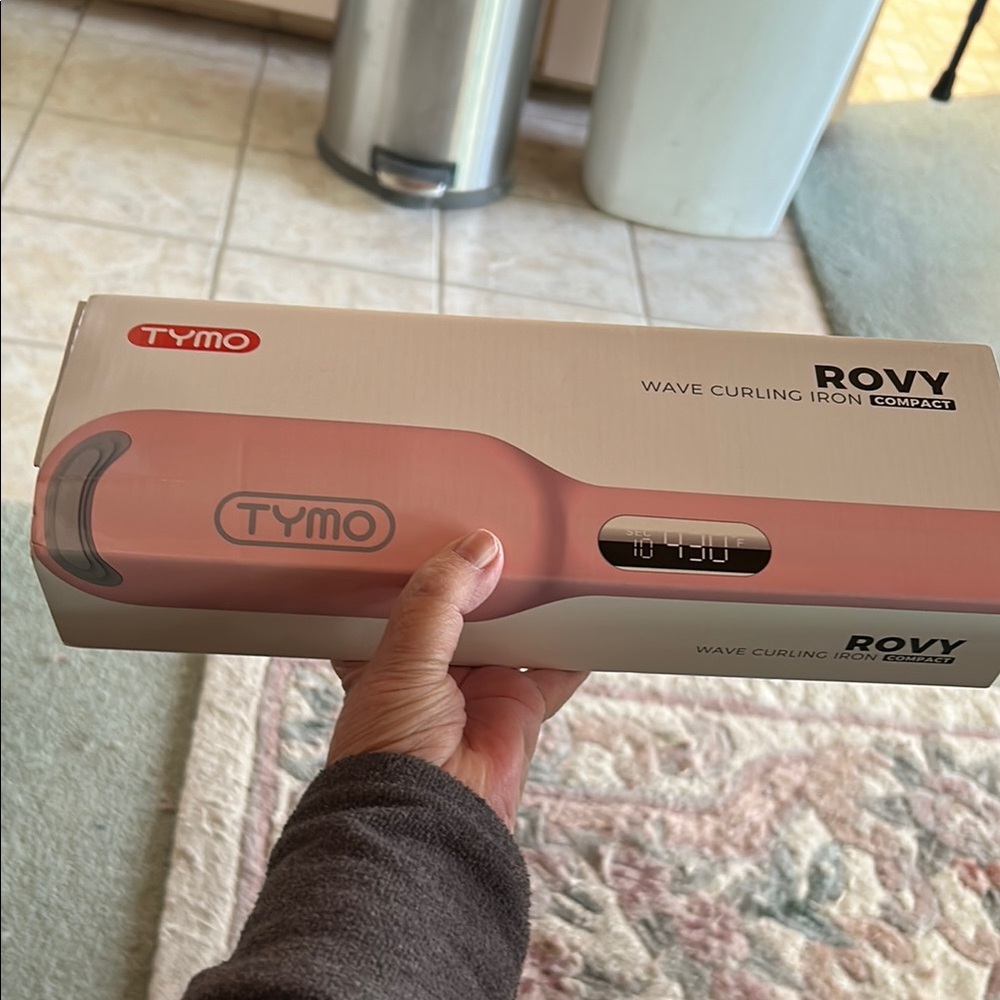 TYMO Pink Wave Curling Iron